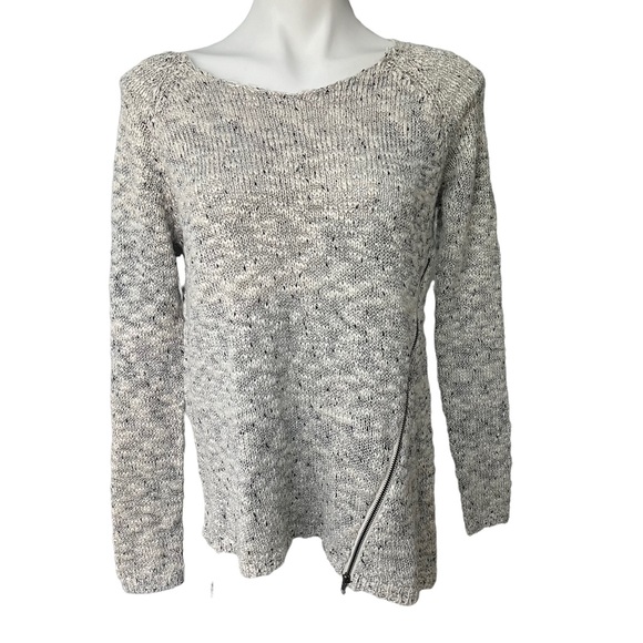 Elon Textured Knit Long Sleeve Sweater - Picture 1 of 11